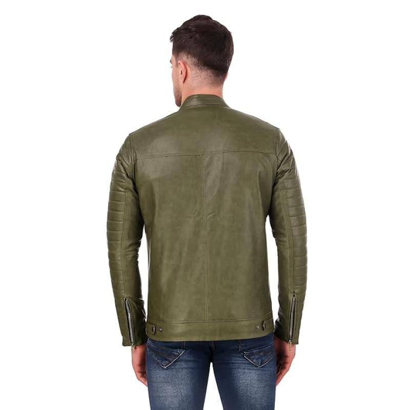 Leather Retail Men Casual Jacket