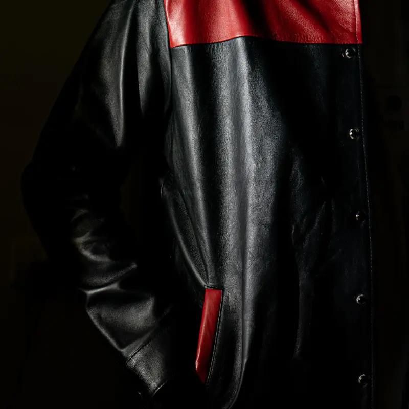 Blaugrana Pure Leather Jacket