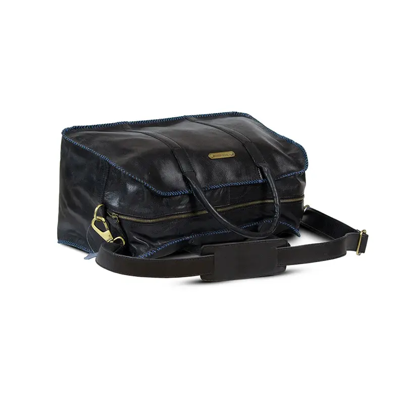 Black Leather Wallet - MOOCH-WBLK-001