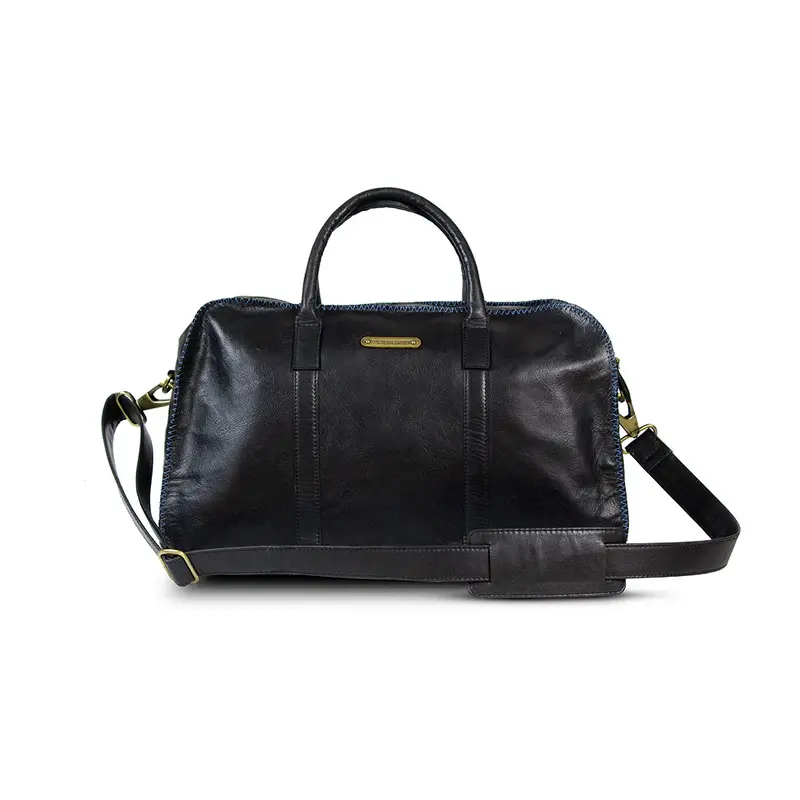 Black Leather Wallet - MOOCH-WBLK-001